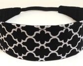 NEW  -  Reversible Fabric  Headband  - CHARLENE  -  Headbands for Women