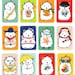 A Dozen Hamsters Sticker Set