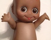 Rare Google Eyed Winged Kewpie Black Boy Doll Anatomically correct