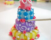 Learn to Make a Miniature Dollhouse Crazy Cake PDF - Very Detailed With Lots of Pictures - Digital Download