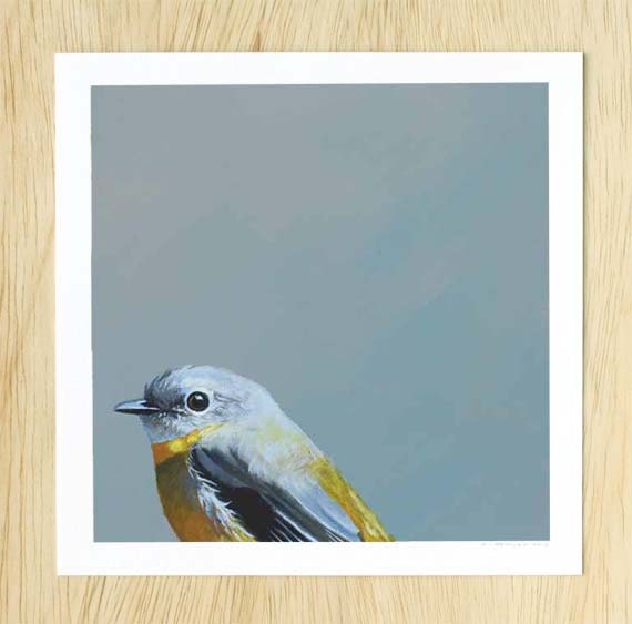 An Innocent, Unsuccessful Search For The Age Of A B-List Actress  - bird 8 x 8 FINE ART PRINT