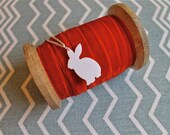 White Rabbit Necklace