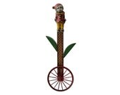 Flower Cycle - ASSEMBLAGE - Mixed Media Assemblage Wall Sculpture