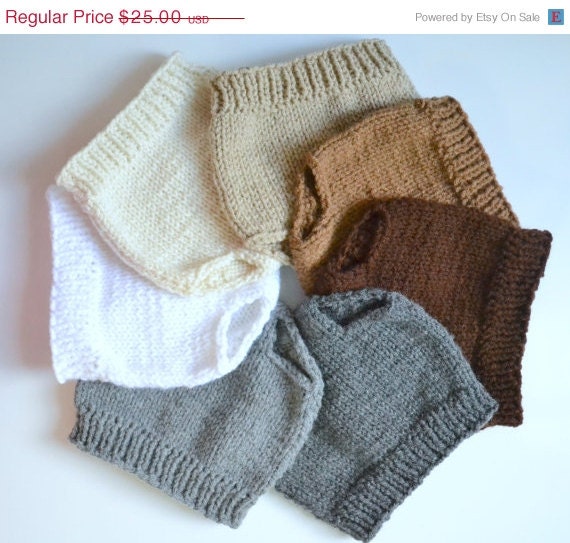 SALE 1 Newborn DiapeR CoveR Baby Photo PROPs MusT HavE Pick Any Color Knit to Order Acrylic Machine Wash Boy Girl Unigender Neutral Bright