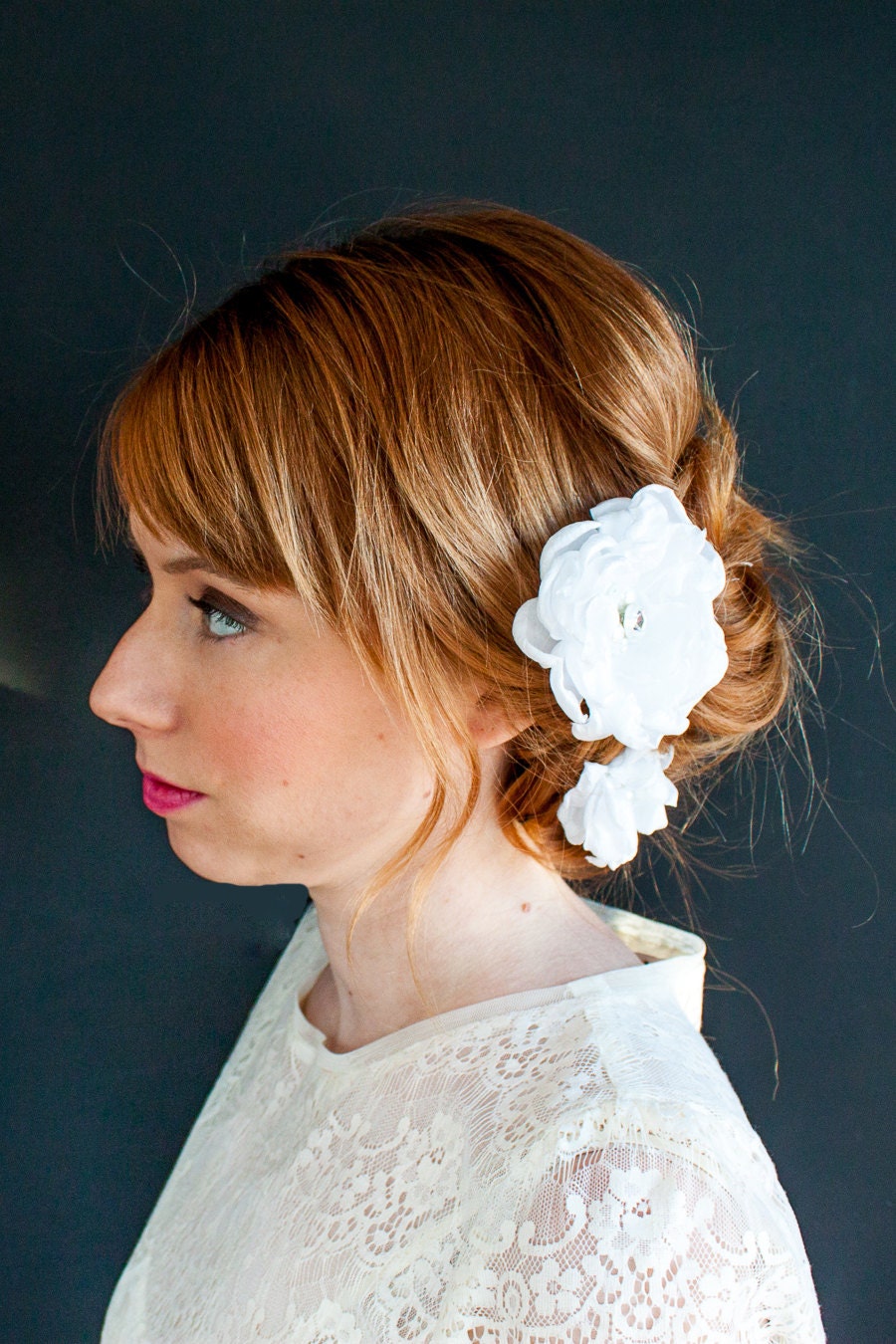 Floral Bridal Bobby Pins