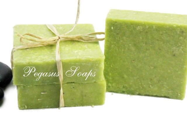 Jasmine Citrus Scrub Cold Process Soap