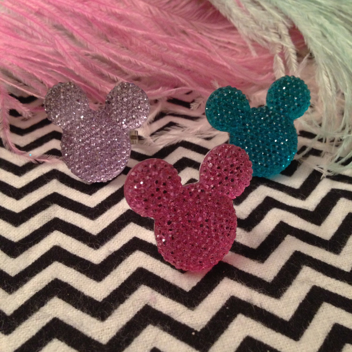 Minnie Ring- Pink, Lilac or Teal