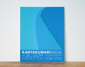 Kanyakumari India Travel Poster
