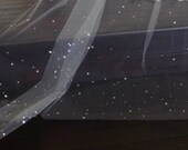 Mariah II Assorted Shapes of Swarovski Crystal Rhinestones 110 Inch Long Cathedral Length Veil