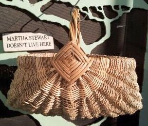 Ribbed Basket - Large round bottom