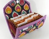 COUPON ORGANIZER - Navy Teardrop