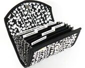 COUPON ORGANIZER - Black and White Vine