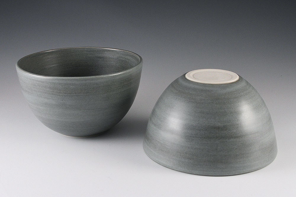 Bowl in Steel Grey