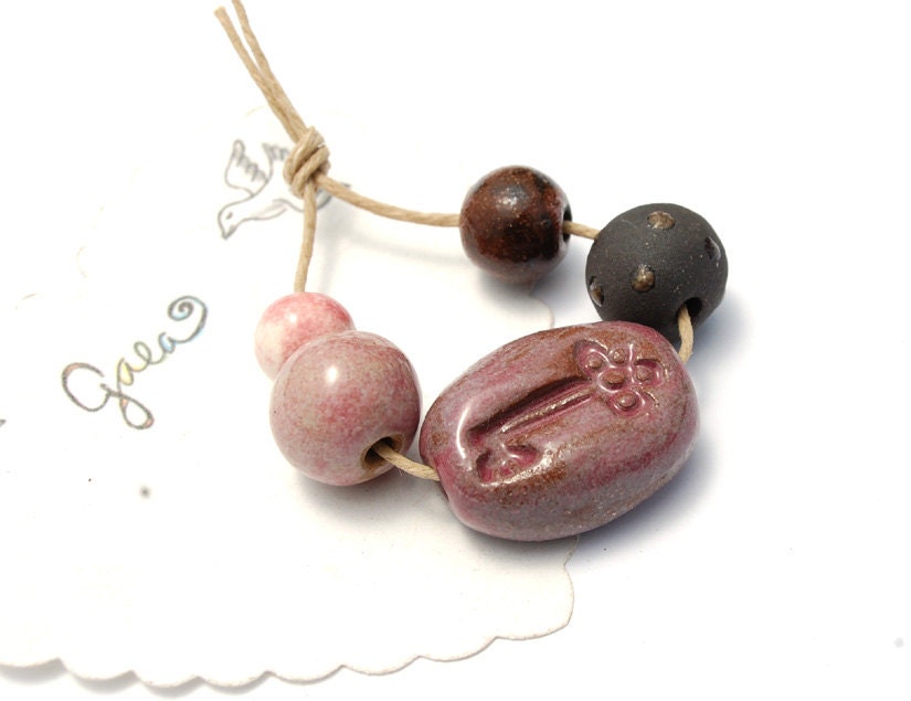 The Key / Royal Tone Ceramic Bead Set