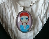 Big Eye Bowie Pendant