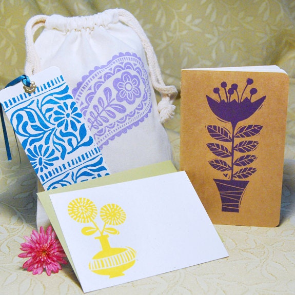 Floral Stationery Gift Set