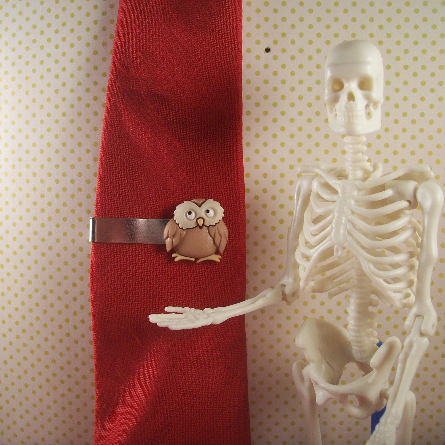 Owl Tie Clip