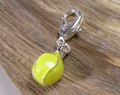 Tennis Ball Charm  - 3 pieces