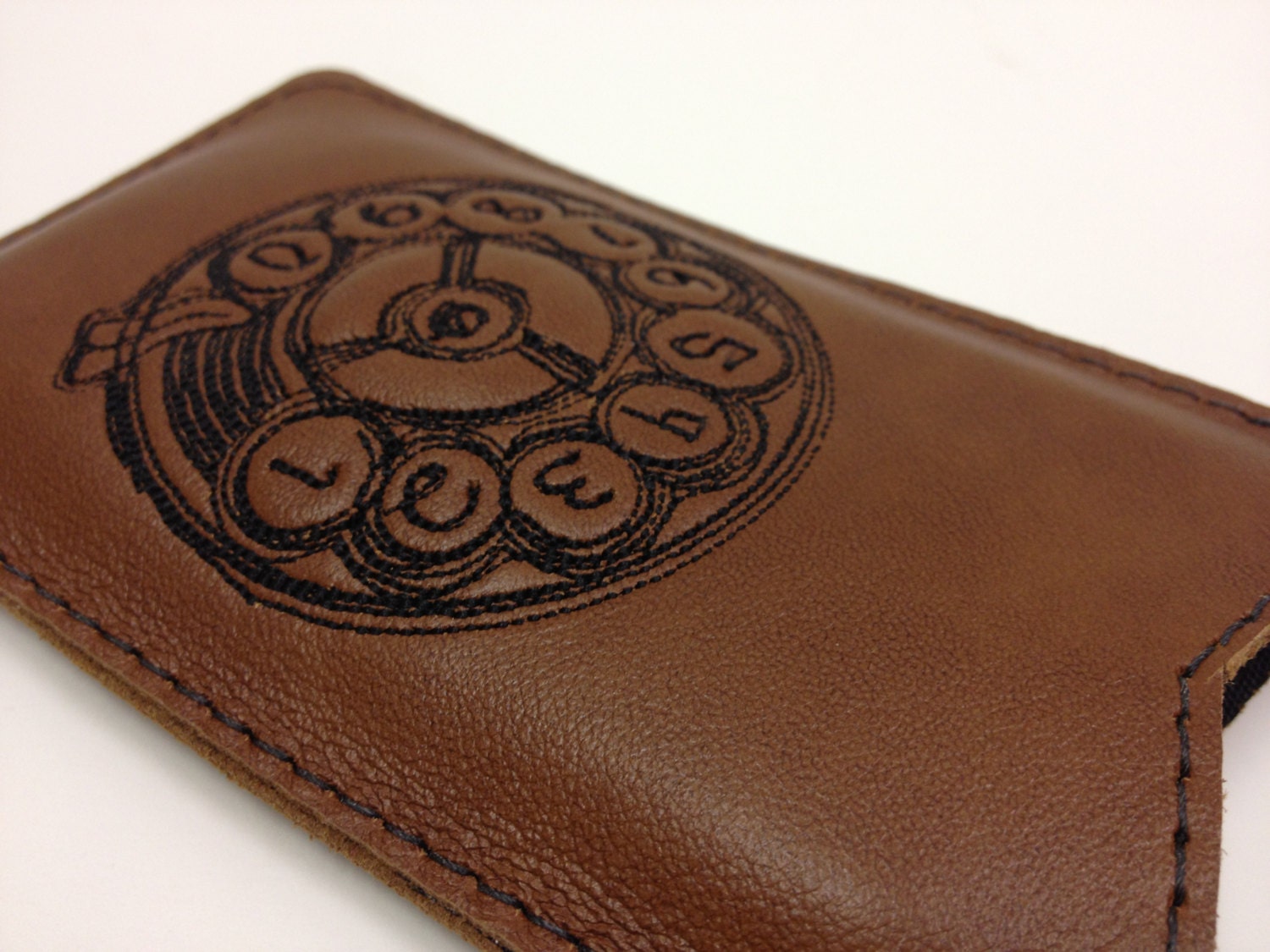 Leather Cell Phone iPhone Case Retro Rotary Dial Phone Gift for Groomsman Gifts for Groomsmen