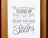 Get Lucky (Daft Punk) Lyrics Print 11x14