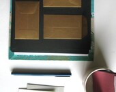 Envelope Guest Book - Customize 8x7 or 8x6 wedding guest book