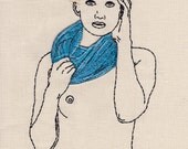 Wrapped Up with Tate Embroidered Wall Hanging