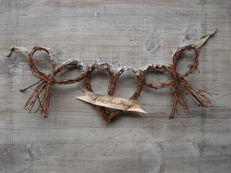 Let's Have A Party Winter and Christmas Decoration - Mini Garland