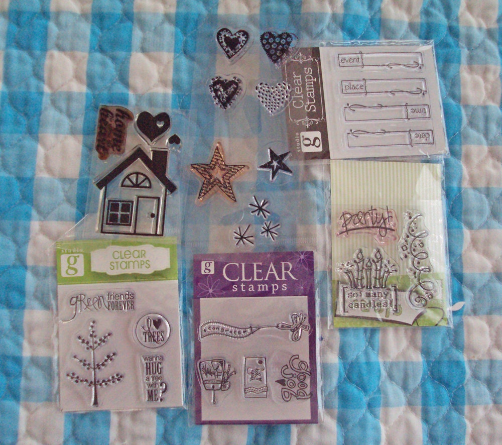 HUGE  Acrylic  Stamp Destash