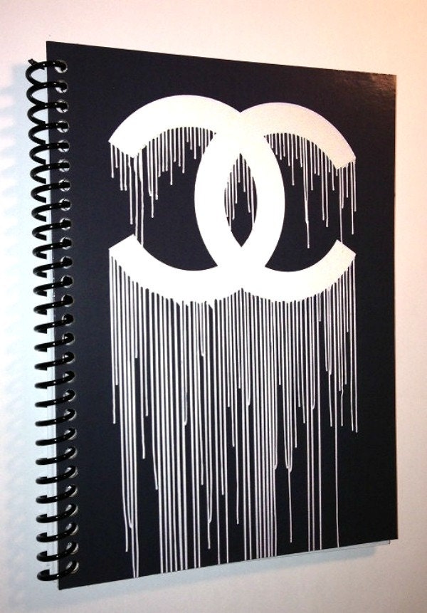 Designer Notebook Journal Diary Sketch book Large ooak SALE
