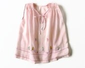 Reserved for Karyn - Vintage Flapper Girl Child 1920s Embroidered Dress