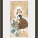 a whimsical watercolor painting about friendship - an 8 x 8 inch archival - limited edition print by cori dantini
