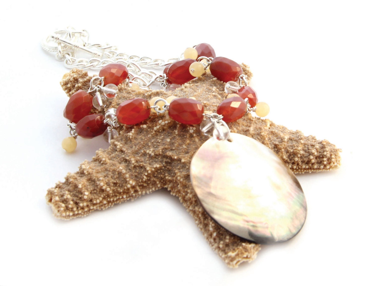River Sunset necklace