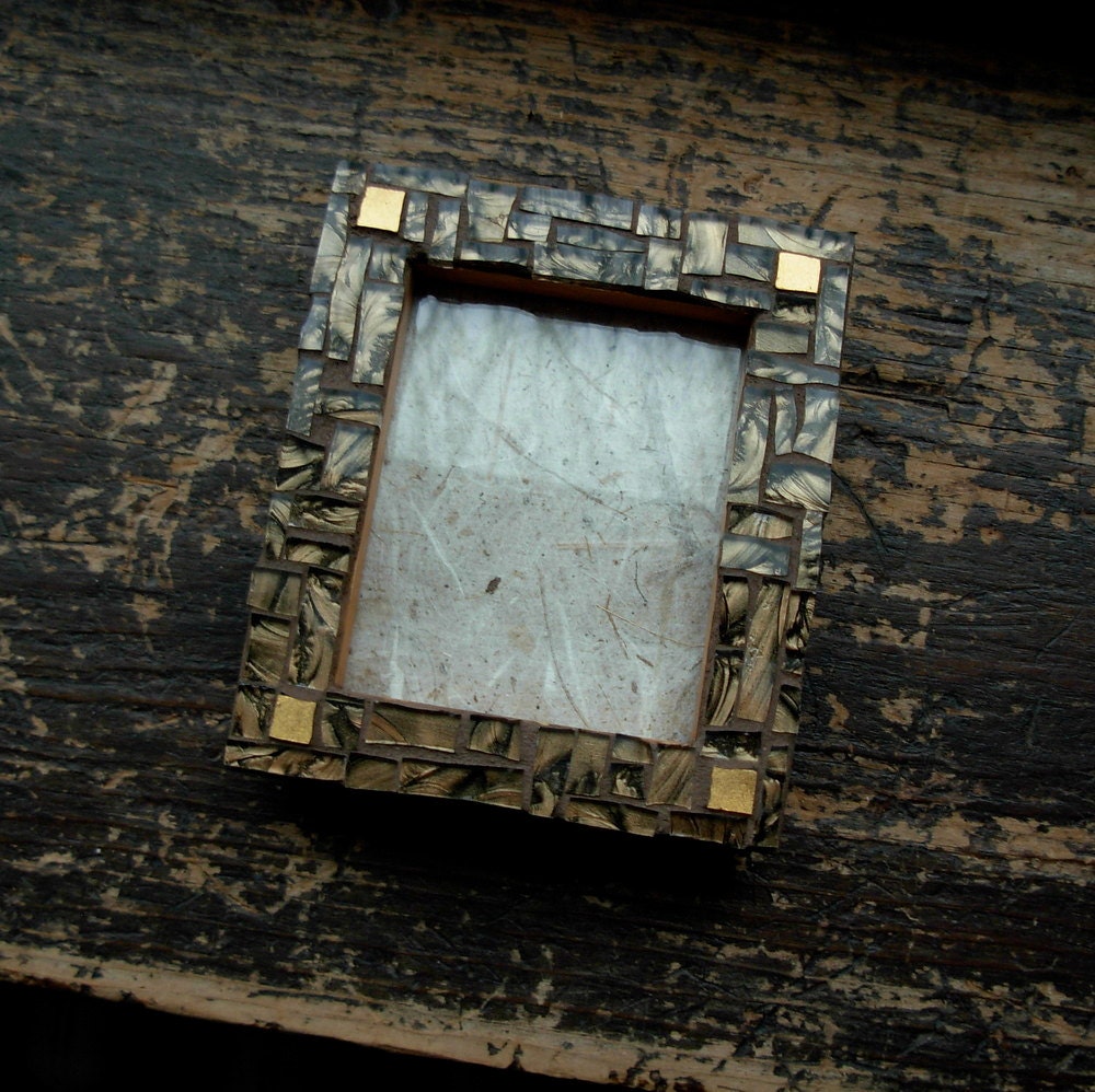 Bronze Mosaic Mini Frame