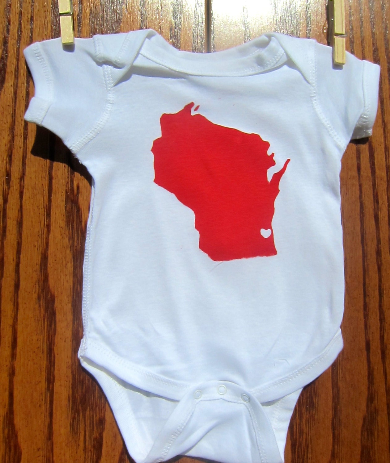 Milwaukee Love onesie