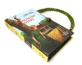 Book Purse Nancy Drew Bungalow Mystery Book Handbag Upcycled Book Bag Vintage Book Purse