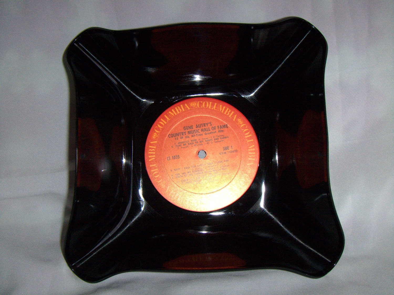 Catch All Record Album Bowl - GENE AUTRY - Vinyl LP