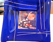Fused Glass: 5x5 Deep Space Blue