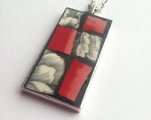 Roses and Romance Art Pendant by Smashgirl 