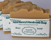 Torpedo Cedarwood Beer Soap