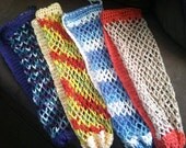 Custom Handmade Crochet Yoga Mat Bag