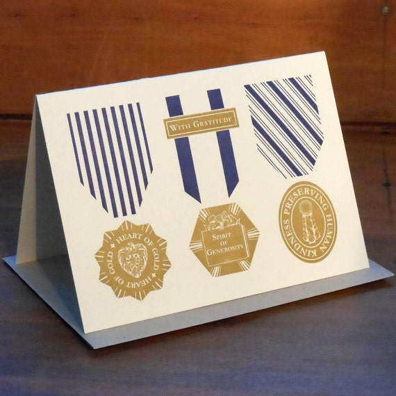 thank you vintage medals