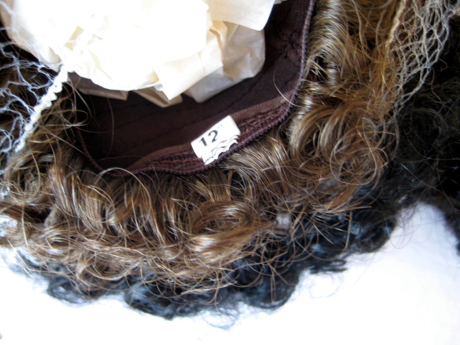 3 Curly Doll Wigs