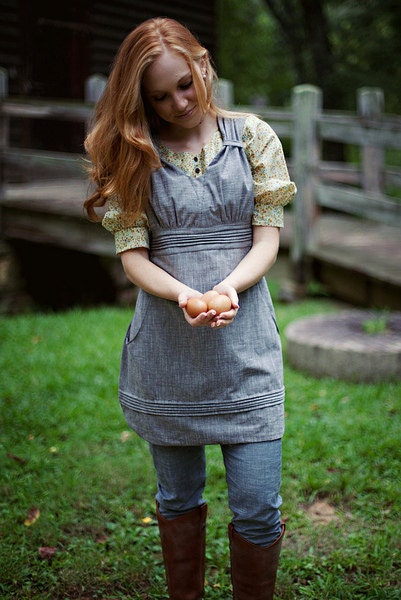 Sew Liberated PATTERN - Gathering Apron