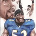 Ray Lewis...linebacker for the Ravens