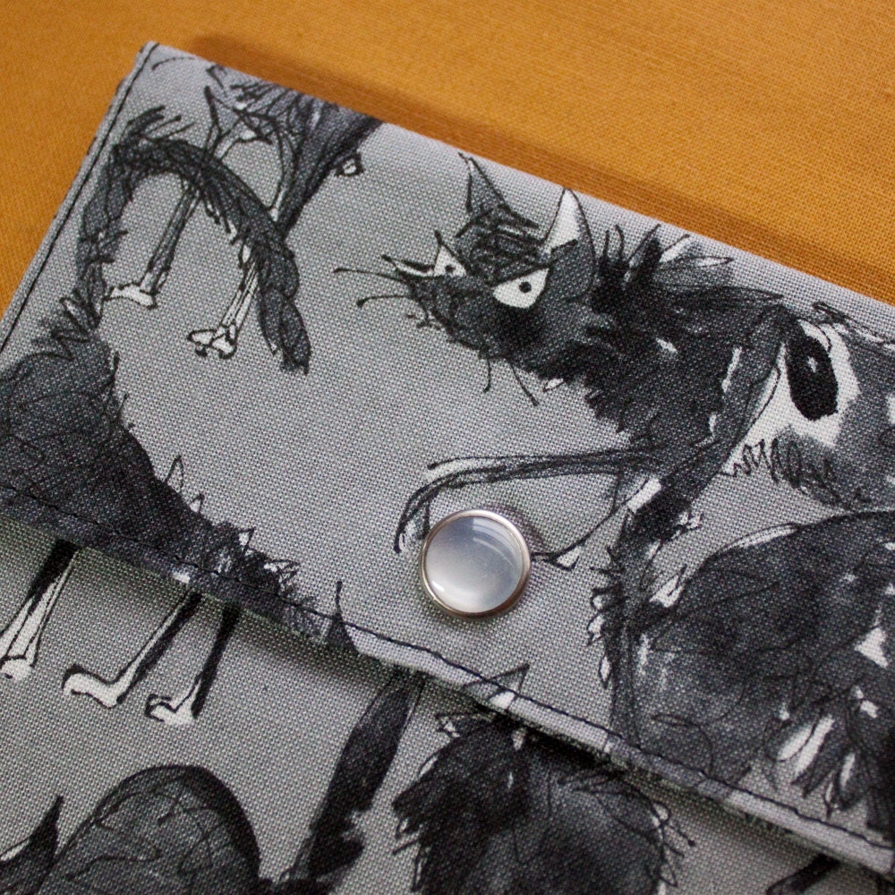 Snappy Card Holder - Sebastian Ghastly - New Fabric