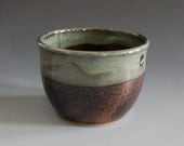 Yarn Bowl- Brown and Green