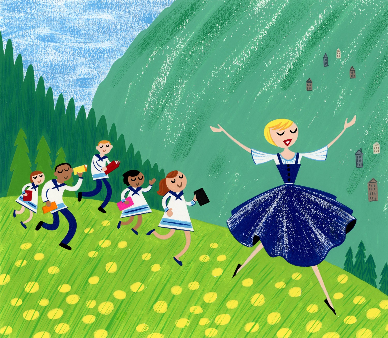 sound of music / 13x19 print