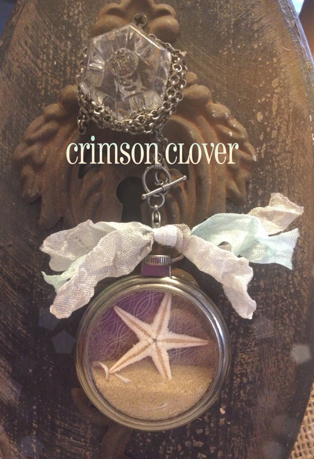 Pocket Watch Beach Pendant
