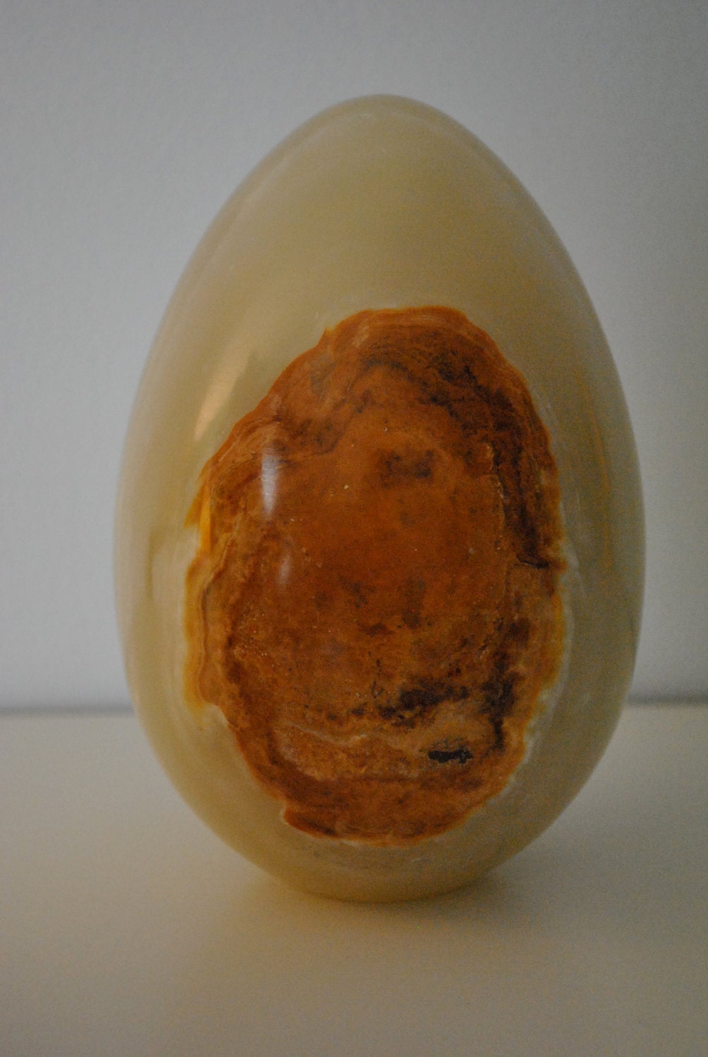 Large Onyx Egg. Home Decor, Paper Weight, Bookend