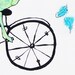 You Can Fly - Ostrich On Bike 8x10 Art Print
